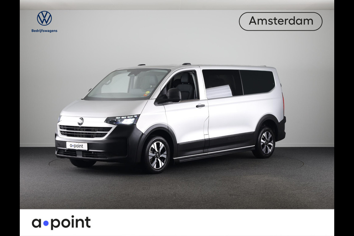 Volkswagen Transporter 2.0 TDI L2H1 30 4MOTION PanAmericana 170Pk Automaat DC Dubbele cabine | Verlengde garantie | Lederen bekleding | Trekhaak | Navigatie |