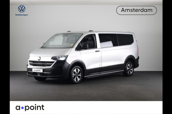 Volkswagen Transporter 2.0 TDI L2H1 30 4MOTION PanAmericana 170Pk Automaat DC Dubbele cabine | Verlengde garantie | Lederen bekleding | Trekhaak | Navigatie |