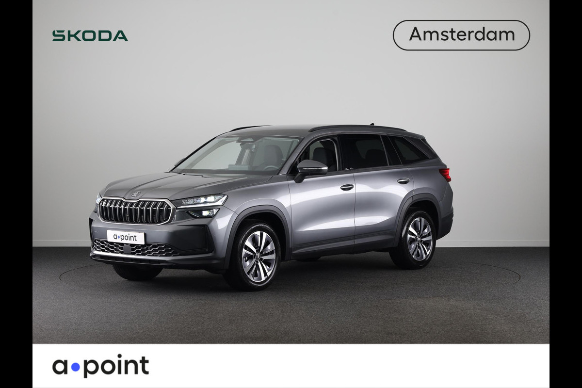 Škoda Kodiaq 1.5 TSI MHEV Business Edition 7p. 150 pk Automaat (DSG) | 7 persoons | Verlengde garantie | Navigatie | Trekhaak (wegklapbaar) | Parkeersensoren | Achteruitrijcamera | Matrix LED koplampen |
