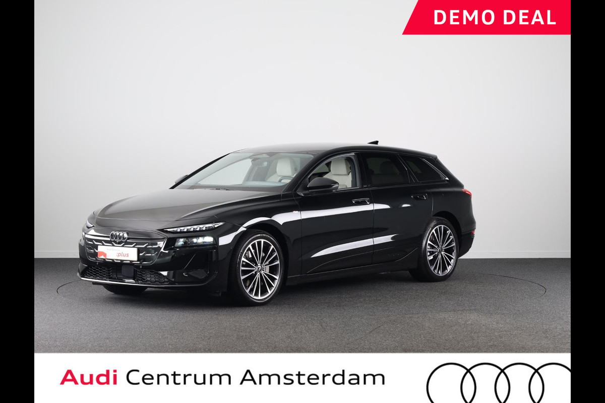 Audi A6 Avant e-tron Advanced edition performance 100 kWh 367pk | Adaptieve cruise controle | Stoelventilatie | Pack Tech Pro | Beige Leder
