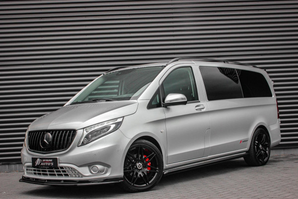Mercedes-Benz Vito 215PK LANG JB- EDITION FULL BLACK / AMG / SPOILER / VERLAGINGSVEREN / NAVIGATIE / SIDE- BARS / FULL / NAVIGATIE
