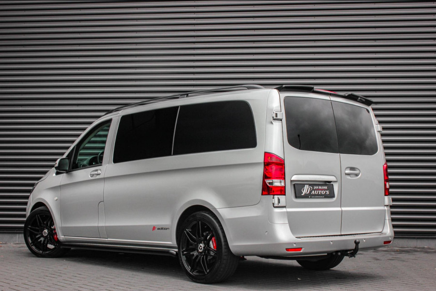 Mercedes-Benz Vito 215PK LANG JB- EDITION FULL BLACK / AMG / SPOILER / VERLAGINGSVEREN / NAVIGATIE / SIDE- BARS / FULL / NAVIGATIE