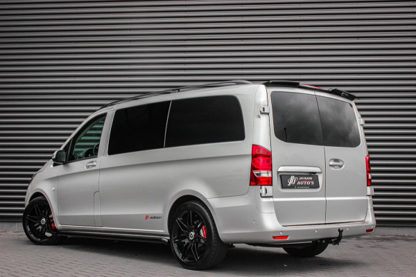 Mercedes-Benz Vito 215PK LANG JB- EDITION FULL BLACK / AMG / SPOILER / VERLAGINGSVEREN / NAVIGATIE / SIDE- BARS / FULL / NAVIGATIE