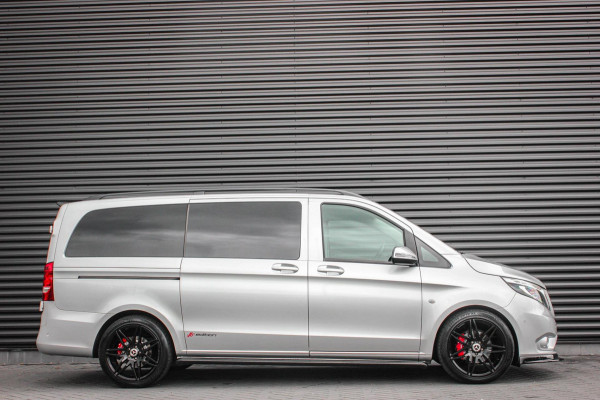 Mercedes-Benz Vito 215PK LANG JB- EDITION FULL BLACK / AMG / SPOILER / VERLAGINGSVEREN / NAVIGATIE / SIDE- BARS / FULL / NAVIGATIE