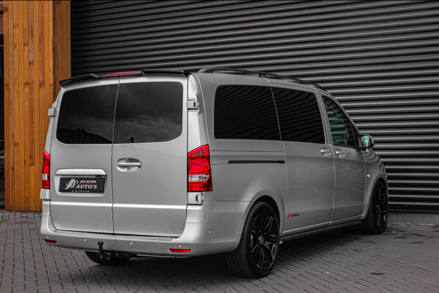 Mercedes-Benz Vito 215PK LANG JB- EDITION FULL BLACK / AMG / SPOILER / VERLAGINGSVEREN / NAVIGATIE / SIDE- BARS / FULL / NAVIGATIE