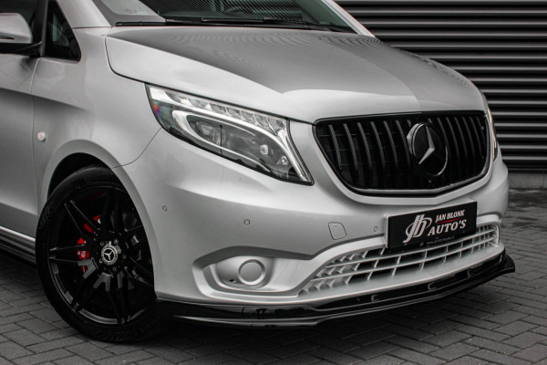 Mercedes-Benz Vito 215PK LANG JB- EDITION FULL BLACK / AMG / SPOILER / VERLAGINGSVEREN / NAVIGATIE / SIDE- BARS / FULL / NAVIGATIE