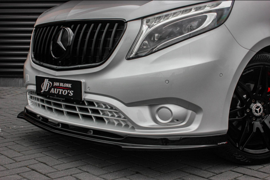 Mercedes-Benz Vito 215PK LANG JB- EDITION FULL BLACK / AMG / SPOILER / VERLAGINGSVEREN / NAVIGATIE / SIDE- BARS / FULL / NAVIGATIE
