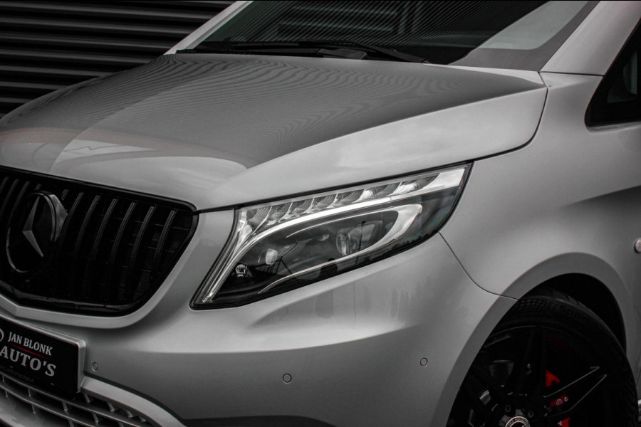 Mercedes-Benz Vito 215PK LANG JB- EDITION FULL BLACK / AMG / SPOILER / VERLAGINGSVEREN / NAVIGATIE / SIDE- BARS / FULL / NAVIGATIE