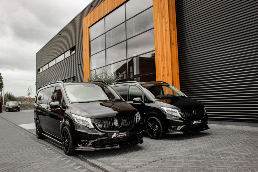 Mercedes-Benz Vito 215PK LANG JB- EDITION FULL BLACK / AMG / SPOILER / VERLAGINGSVEREN / NAVIGATIE / SIDE- BARS / FULL / NAVIGATIE