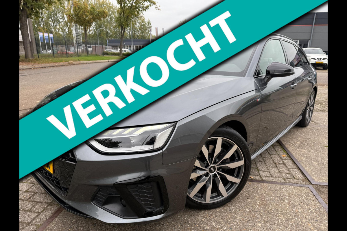 Audi A4 Avant 35 TFSI HYBRID S-Edition AUT 2022 S-LINE LED LEER CARPLAY NAP