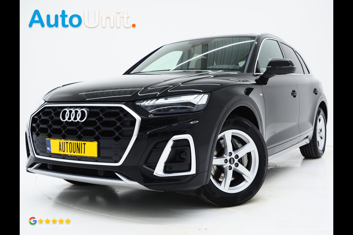 Audi Q5 55 TFSI e quattro Competition S-Line | Panoramadak | Luchtvering | Camera | Virtual | Keyless | DAB | Carplay