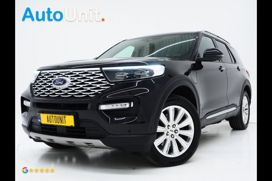 Ford Explorer 3.0 V6 EcoBoost PHEV Platinum 7P | Panoramadak | Trekhaak | B&O | Massage | 360 | Keyless | Adaptive Cruise