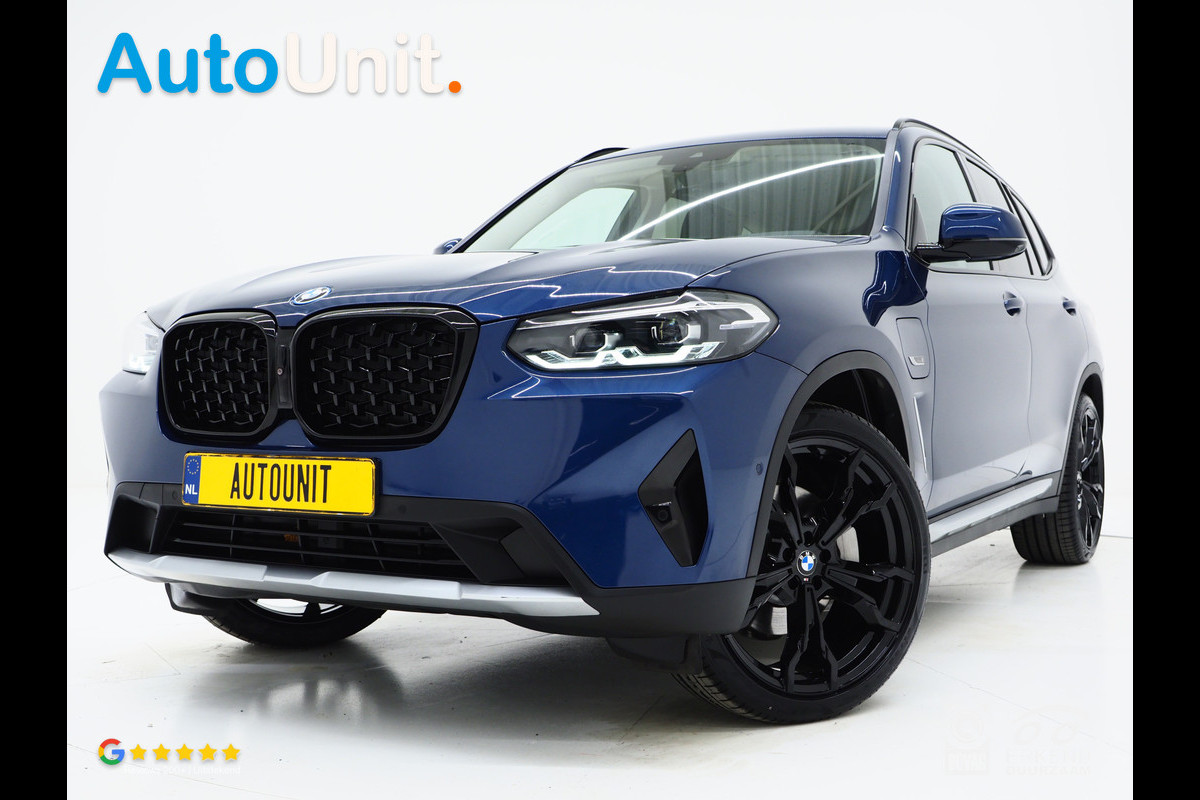 BMW X3 xDrive30e LCI High Executive | Leder | Sportstoelen | 360 | Virtual | Sfeerverlichting | DAB | Carplay