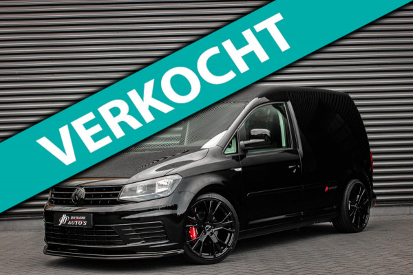 Volkswagen Caddy 2.0 TDI 185PK JB-EDITION / FULL BLACK / SCHROEFSET / LEDEREN BEKLEDING / NIEUWSTAAT / ELEK-PAKKET / AIRCO / APPLE