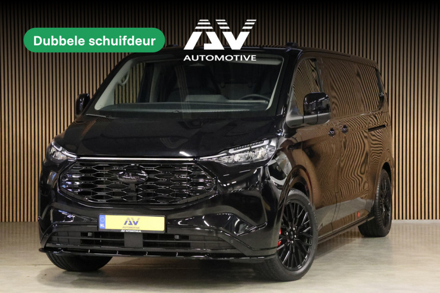 Ford E-Transit Custom 320 L2H1 Limited 65 kWh 218 PK | 328 KM Range | ACC | Blind Spot | L+R Schuifdeur | LED Koplampen + achterlichten | Stuur- en stoelverwarming | CarPlay | Camera | Zero Emission