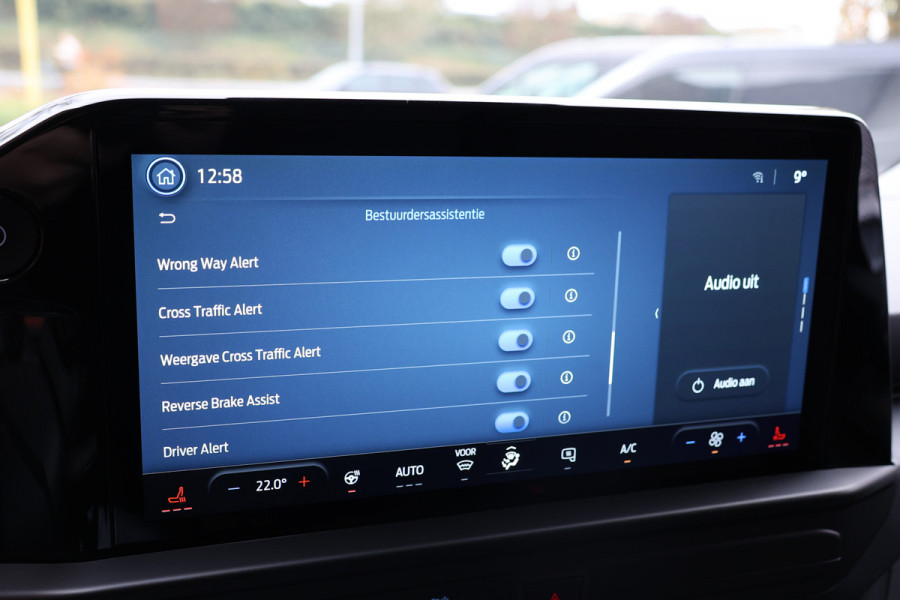 Ford E-Transit Custom 320 L2H1 Limited 65 kWh 218 PK | 328 KM Range | ACC | Blind Spot | L+R Schuifdeur | LED Koplampen + achterlichten | Stuur- en stoelverwarming | CarPlay | Camera | Zero Emission