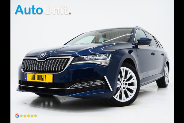 Škoda Superb Combi 1.4 TSI iV 218PK Style | Leder | Trekhaak | Adaptive Cruise | Virtual | Keyless | Memory | Carplay