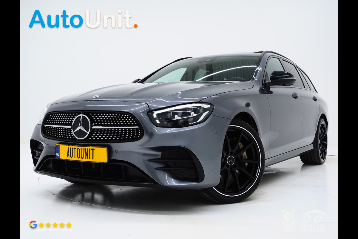 Mercedes-Benz E-Klasse Estate 300 e AMG Line | Panoramadak | Trekhaak | 360 | Adaptive Cruise | Sfeerverlichting | Carplay