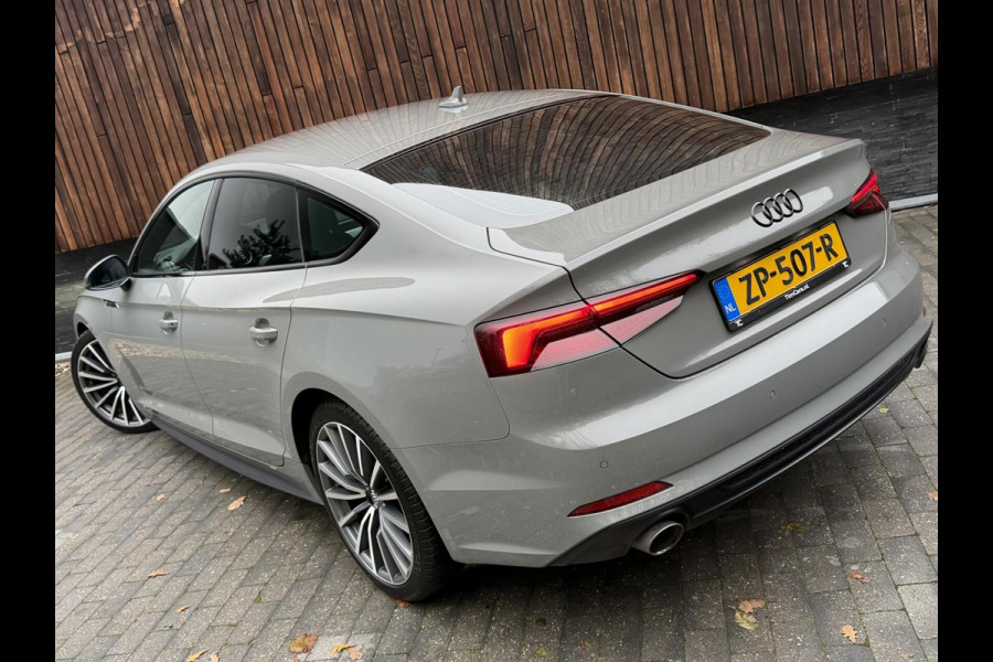Audi A5 Sportback 35 TFSI S-line Automaat | Quantumgrijs | LED verlichting | Climate & cruise control | Getint glas | 19 inch velgen | E