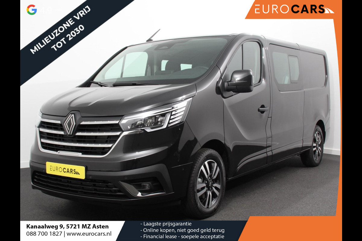 Renault Trafic 2.0 Blue dC1 150 EDC T29 L2H1 Extra Dubbele Cabine Navigatie Airco Lichtmetalen velgen Betimmering Trekhaak Camera  Parkeer sensoren  Dab