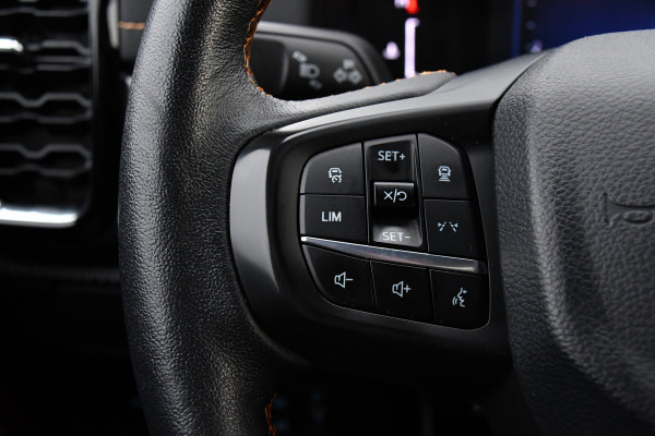 Ford Ranger 2.0 Super Cab EcoBlue Wildtrak Adaptieve Cruise, 360 Camera, Carplay, 3500kg Trekhaak, LEDER, LED, 204pk, Automaat, Uniek!