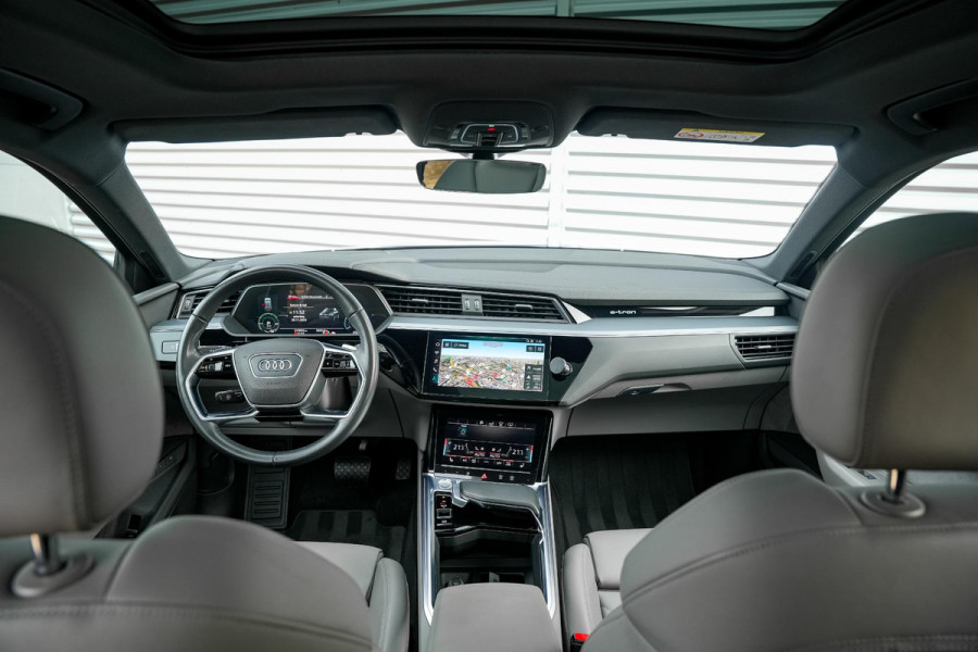 Audi e-tron e-tron 55 quattro advanced Pro Line Plus 95 kWh File Assist Rijstrooksensor Climate Control Navi Stoelverw. 360 camera 21"L.M.
