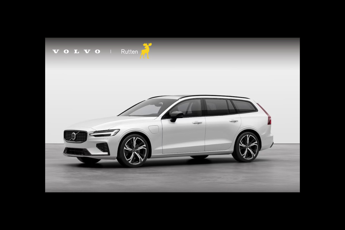 Volvo V60 T8 455PK Automaat AWD Plus Perform. Ed. Dark Polestar Optimalisatie / Glossy black Logo voor en achterzijde / Long Range / 360 Camera / Harman Kardon audio / Head-up display / Panorama dak / Apple carplay / Android auto /