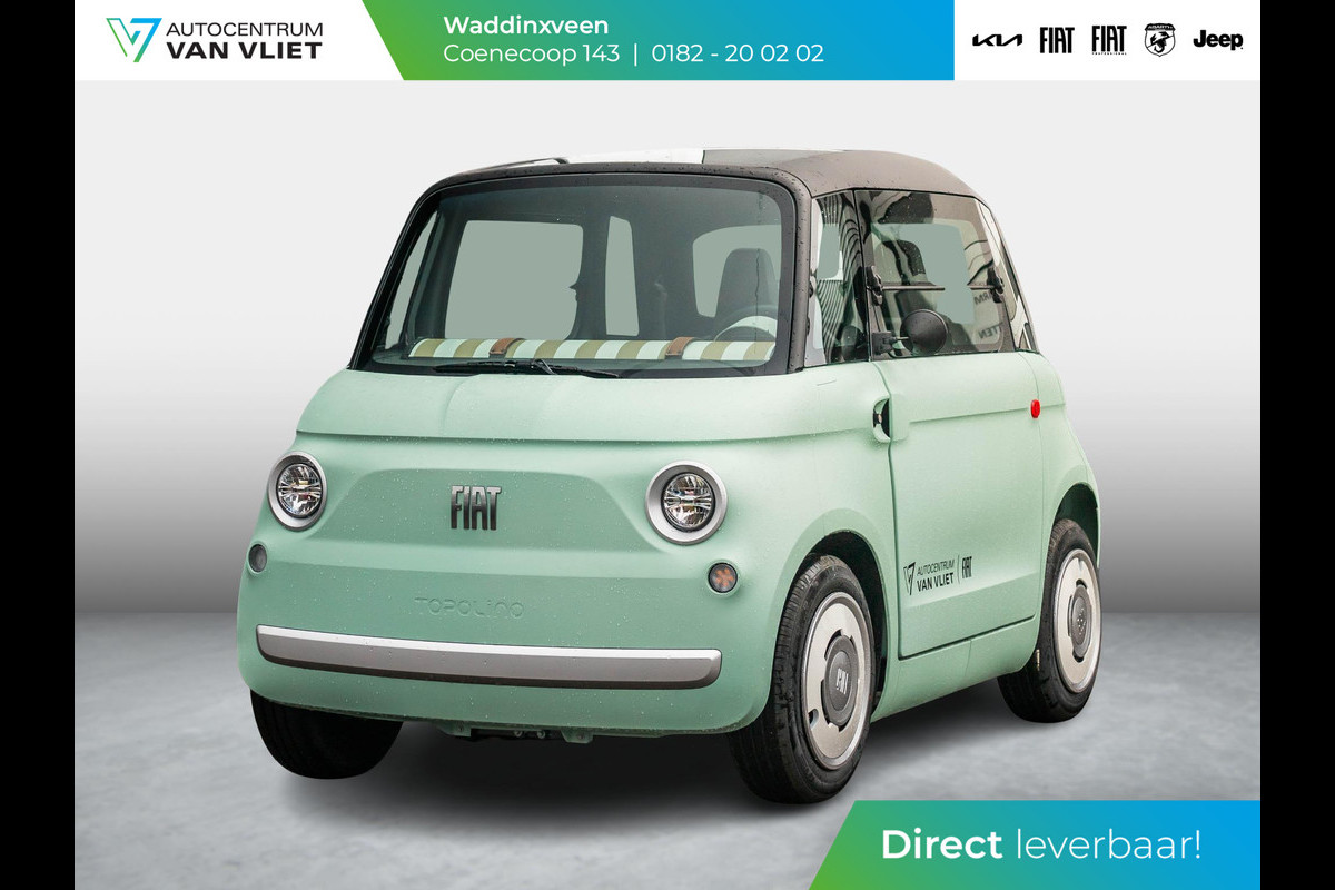 Fiat TOPOLINO Base | Uit voorraad leverbaar | Actieradius 75km | Rijklaar