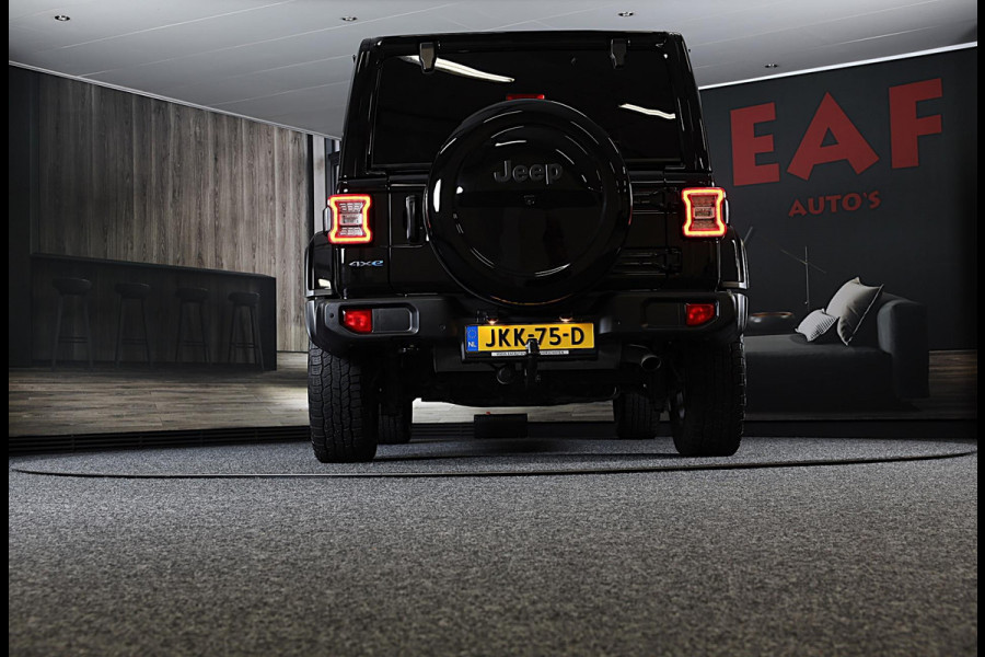 Jeep Wrangler UNLIMITED 4xe 380 80th Anniversary / Acc / 360 Camera / Leder / Navi / Dode Hoek / Trekhaak / Led / Pdc / 18 Inch