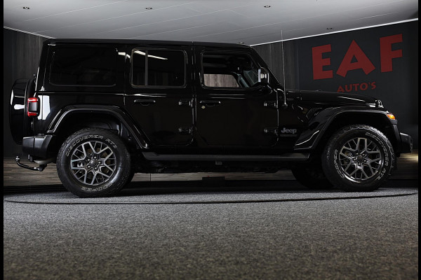 Jeep Wrangler UNLIMITED 4xe 380 80th Anniversary / Acc / 360 Camera / Leder / Navi / Dode Hoek / Trekhaak / Led / Pdc / 18 Inch