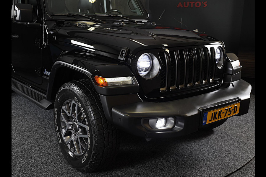 Jeep Wrangler UNLIMITED 4xe 380 80th Anniversary / Acc / 360 Camera / Leder / Navi / Dode Hoek / Trekhaak / Led / Pdc / 18 Inch
