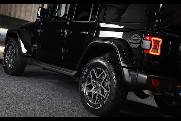 Jeep Wrangler UNLIMITED 4xe 380 80th Anniversary / Acc / 360 Camera / Leder / Navi / Dode Hoek / Trekhaak / Led / Pdc / 18 Inch