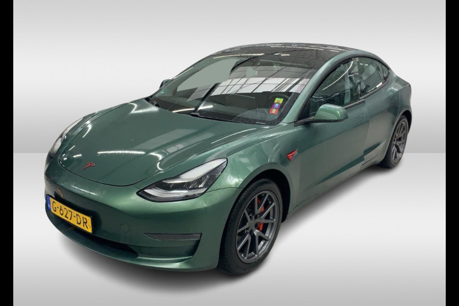 Tesla Model 3 Long Range AWD 75 kWh / NEW ACCUPAKKET / Autopilot / Panoramadak / Camera / Leder / 19'' / Leder / Premium Audio /