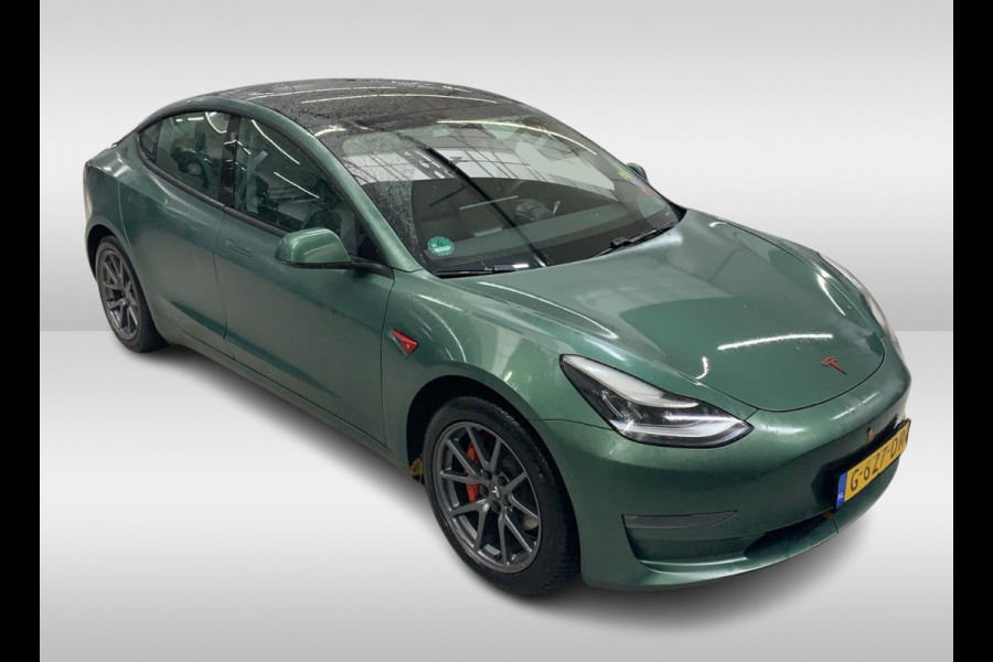Tesla Model 3 Long Range AWD 75 kWh / NEW ACCUPAKKET / Autopilot / Panoramadak / Camera / Leder / 19'' / Leder / Premium Audio /