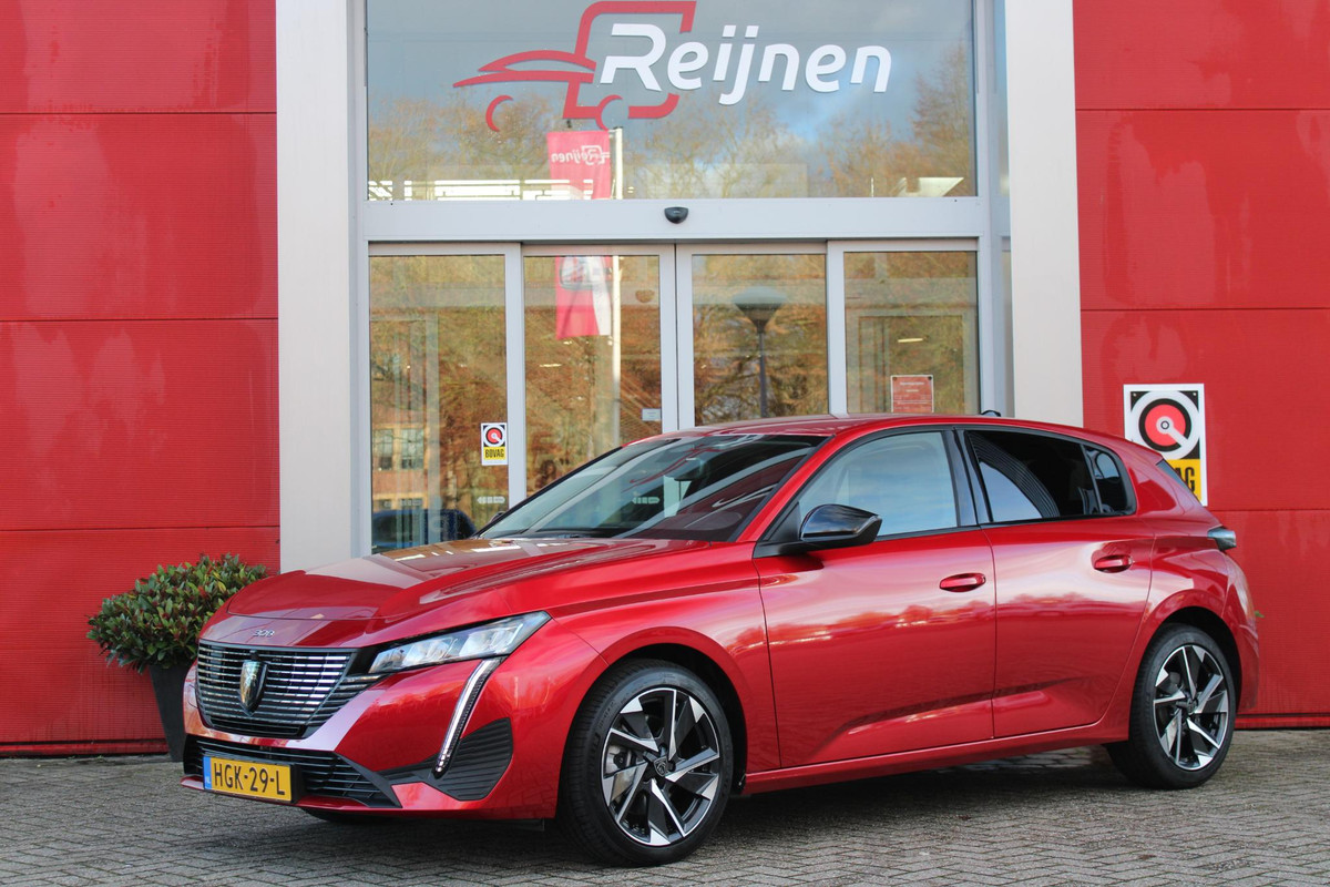 Peugeot 308 1.2 Hybrid 145PK E-DCS6 Allure | AGR STOEL | STOEL EN STUUR VEWARMING | KEYLESS ENTRY/START | DRAADLOZE APPLE CARPLAY/ANDROID AUTO | NAVIGATIE | CLIMATE CONTROL | LICHTMETALEN VELGEN 17" | LED KOPLAMPEN | ACHTERUITRIJCAMERAA | ADAPTIVE CRUISE CONTROL | DRAADLOZE TELEFOONLADER |