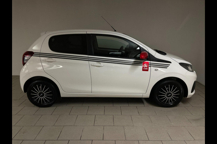 Peugeot 108 1.0 e-VTi Lion Edition AIRCO NAVI VIA APP BLUETOOTH APPLE CARPLAY SPARCO CAMERA PRIVACYGLAS ZEER NETTE AUTO