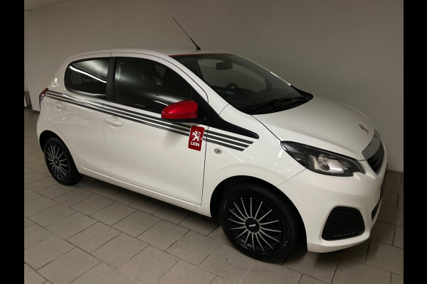 Peugeot 108 1.0 e-VTi Lion Edition AIRCO NAVI VIA APP BLUETOOTH APPLE CARPLAY SPARCO CAMERA PRIVACYGLAS ZEER NETTE AUTO