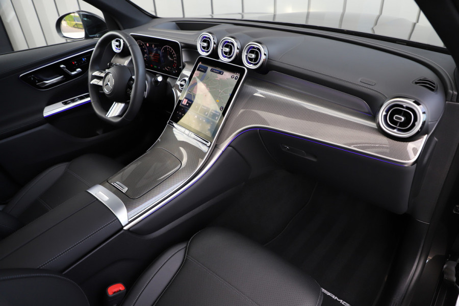 Mercedes-Benz GLC 400e AMG 4-Matic | 381PK | Head-up | Massage | Burmester | Sfeerverlichting | Digital-light | Stoelventilatie | Memory | Air-bal