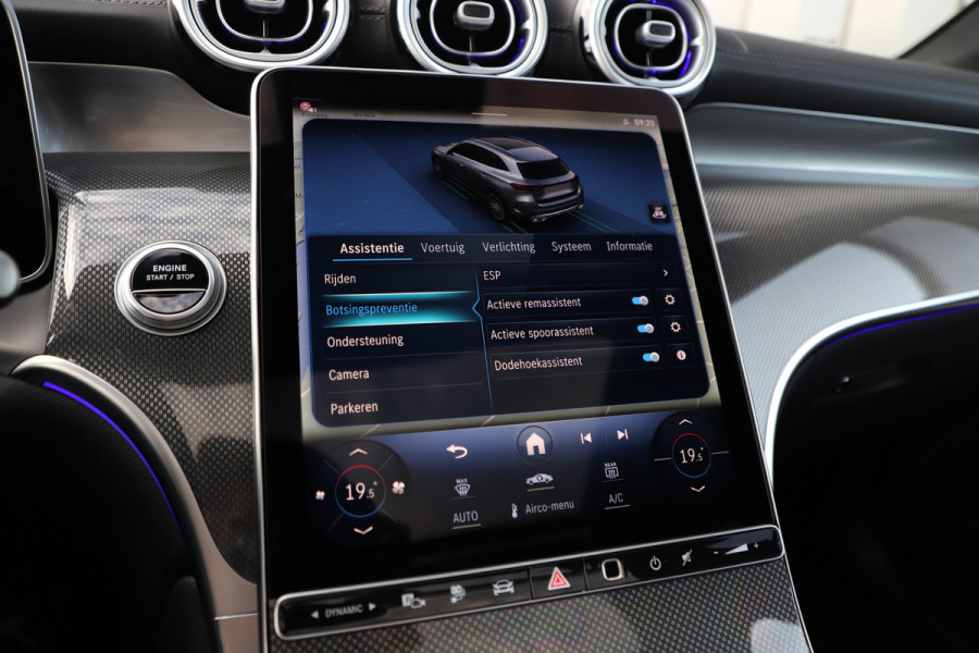 Mercedes-Benz GLC 400e AMG 4-Matic | 381PK | Head-up | Massage | Burmester | Sfeerverlichting | Digital-light | Stoelventilatie | Memory | Air-bal