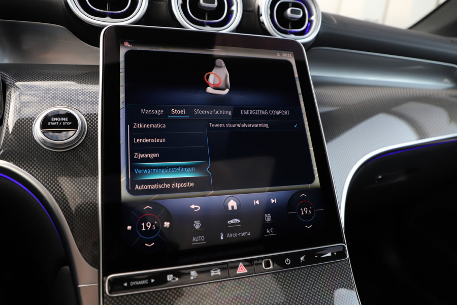 Mercedes-Benz GLC 400e AMG 4-Matic | 381PK | Head-up | Massage | Burmester | Sfeerverlichting | Digital-light | Stoelventilatie | Memory | Air-bal