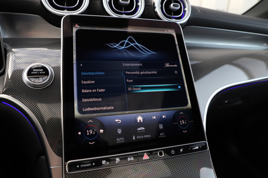 Mercedes-Benz GLC 400e AMG 4-Matic | 381PK | Head-up | Massage | Burmester | Sfeerverlichting | Digital-light | Stoelventilatie | Memory | Air-bal