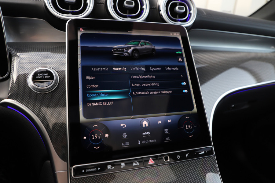 Mercedes-Benz GLC 400e AMG 4-Matic | 381PK | Head-up | Massage | Burmester | Sfeerverlichting | Digital-light | Stoelventilatie | Memory | Air-bal