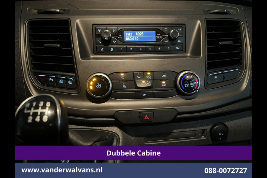 Ford Transit 2.0 TDCI 131pk L3H2 Dubbele Cabine Euro6 Airco | 6-Zits | LED | 2500kg Trekhaak | Cruisecontrol Verwarmde voorruit, Parkeersensoren