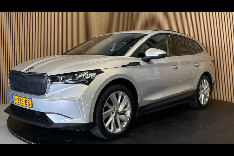 Škoda ENYAQ iV 60|TREKHAAK|VOLLEDER|STOEL-, STUURVERW.|ELEK. INTERIEUR|MEMORY|ACC|CARPLAY|CAMERA|NAVI|INCL. BTW|1e EIG.|NAP|