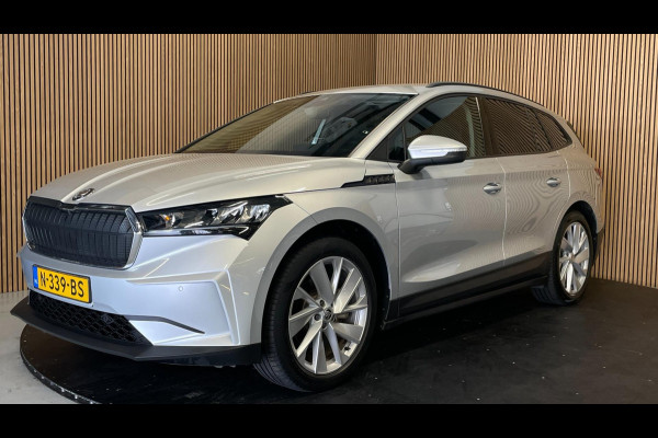 Škoda ENYAQ iV 60|TREKHAAK|VOLLEDER|STOEL-, STUURVERW.|ELEK. INTERIEUR|MEMORY|ACC|CARPLAY|CAMERA|NAVI|INCL. BTW|1e EIG.|NAP|
