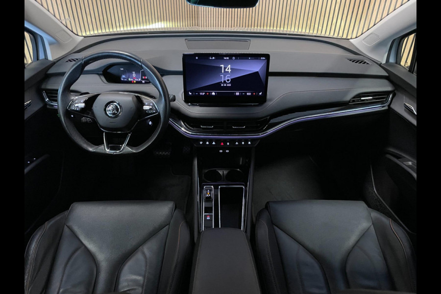 Škoda ENYAQ iV 60|TREKHAAK|VOLLEDER|STOEL-, STUURVERW.|ELEK. INTERIEUR|MEMORY|ACC|CARPLAY|CAMERA|NAVI|INCL. BTW|1e EIG.|NAP|