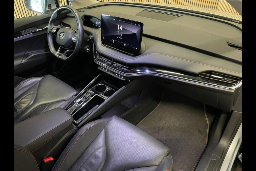 Škoda ENYAQ iV 60|TREKHAAK|VOLLEDER|STOEL-, STUURVERW.|ELEK. INTERIEUR|MEMORY|ACC|CARPLAY|CAMERA|NAVI|INCL. BTW|1e EIG.|NAP|