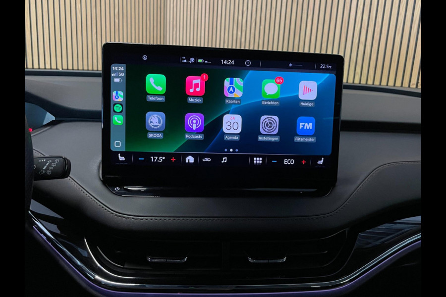 Škoda ENYAQ iV 60|TREKHAAK|VOLLEDER|STOEL-, STUURVERW.|ELEK. INTERIEUR|MEMORY|ACC|CARPLAY|CAMERA|NAVI|INCL. BTW|1e EIG.|NAP|