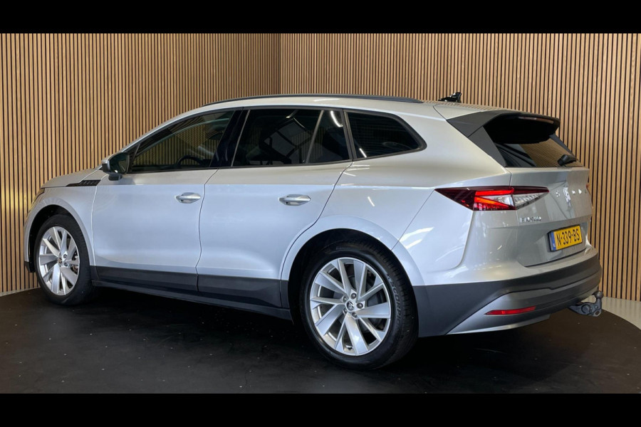 Škoda ENYAQ iV 60|TREKHAAK|VOLLEDER|STOEL-, STUURVERW.|ELEK. INTERIEUR|MEMORY|ACC|CARPLAY|CAMERA|NAVI|INCL. BTW|1e EIG.|NAP|
