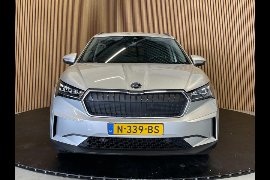 Škoda ENYAQ iV 60|TREKHAAK|VOLLEDER|STOEL-, STUURVERW.|ELEK. INTERIEUR|MEMORY|ACC|CARPLAY|CAMERA|NAVI|INCL. BTW|1e EIG.|NAP|